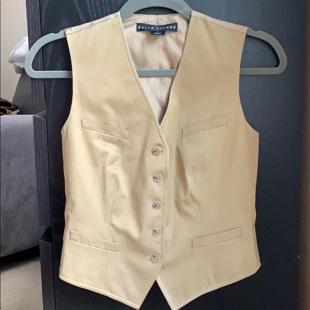 Ralph Lauren Black Label Tan Vest